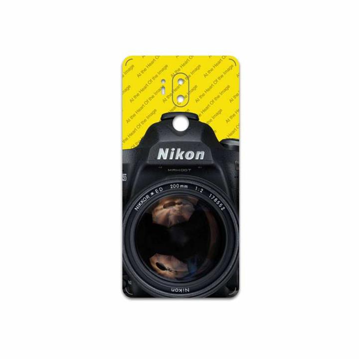 برچسب پوششی ماهوت مدل Nikon-Logo مناسب برای گوشی موبایل ال جی G7 PLUS THINQ MAHOOT Nikon-Logo Cover Sticker for LG G7 PLUS THINQ